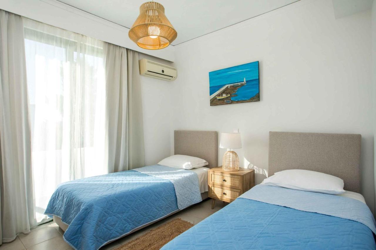 Beachfront Villa Rhodes Seashell Gennadi Luaran gambar