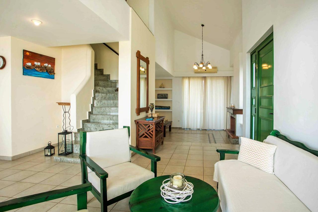 Beachfront Villa Rhodes Seashell Gennadi Luaran gambar