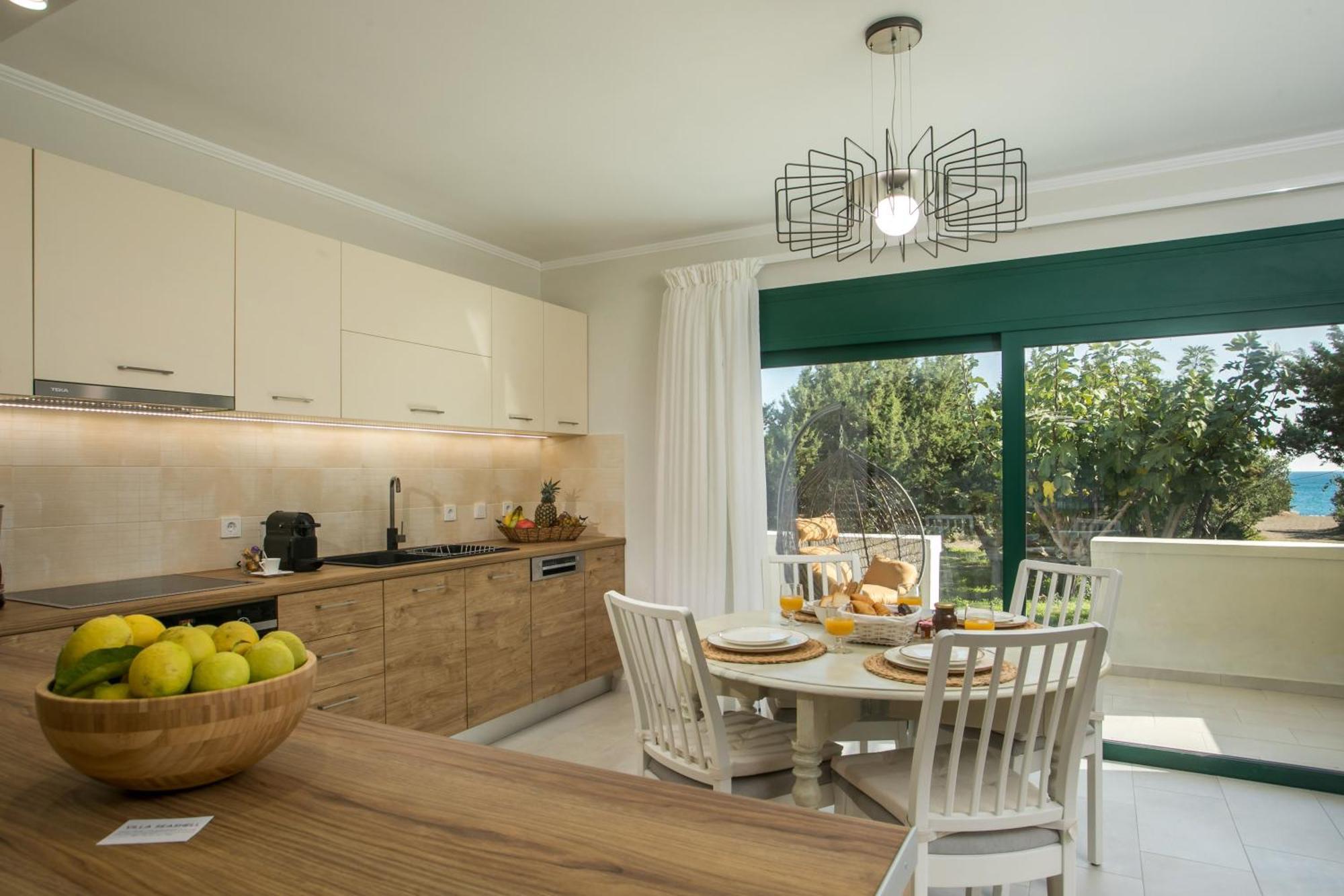 Beachfront Villa Rhodes Seashell Gennadi Luaran gambar