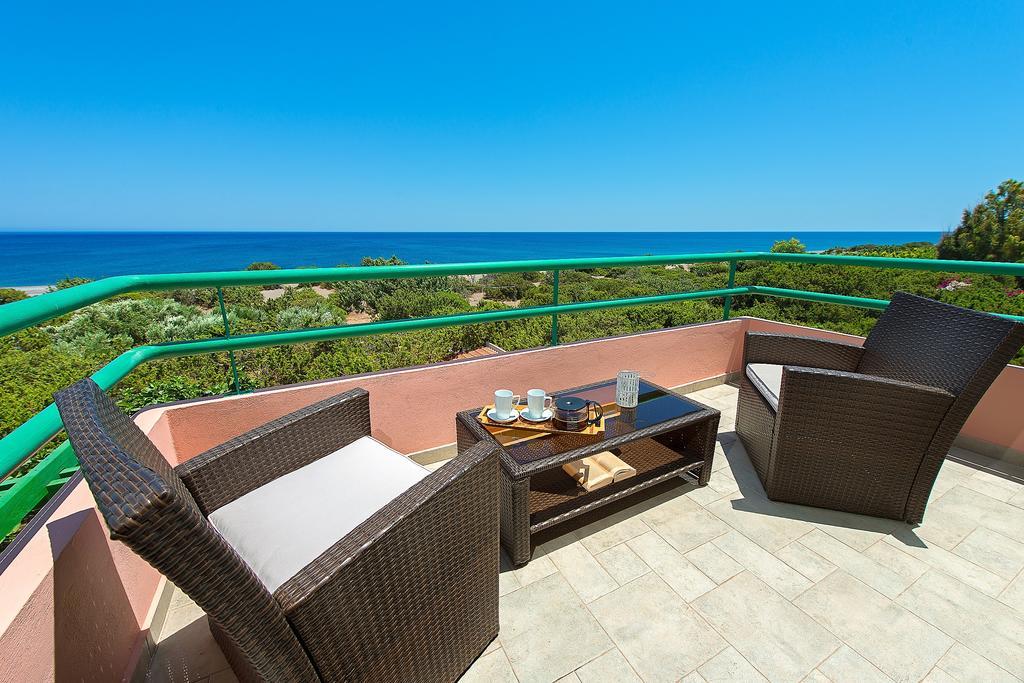 Beachfront Villa Rhodes Seashell Gennadi Luaran gambar