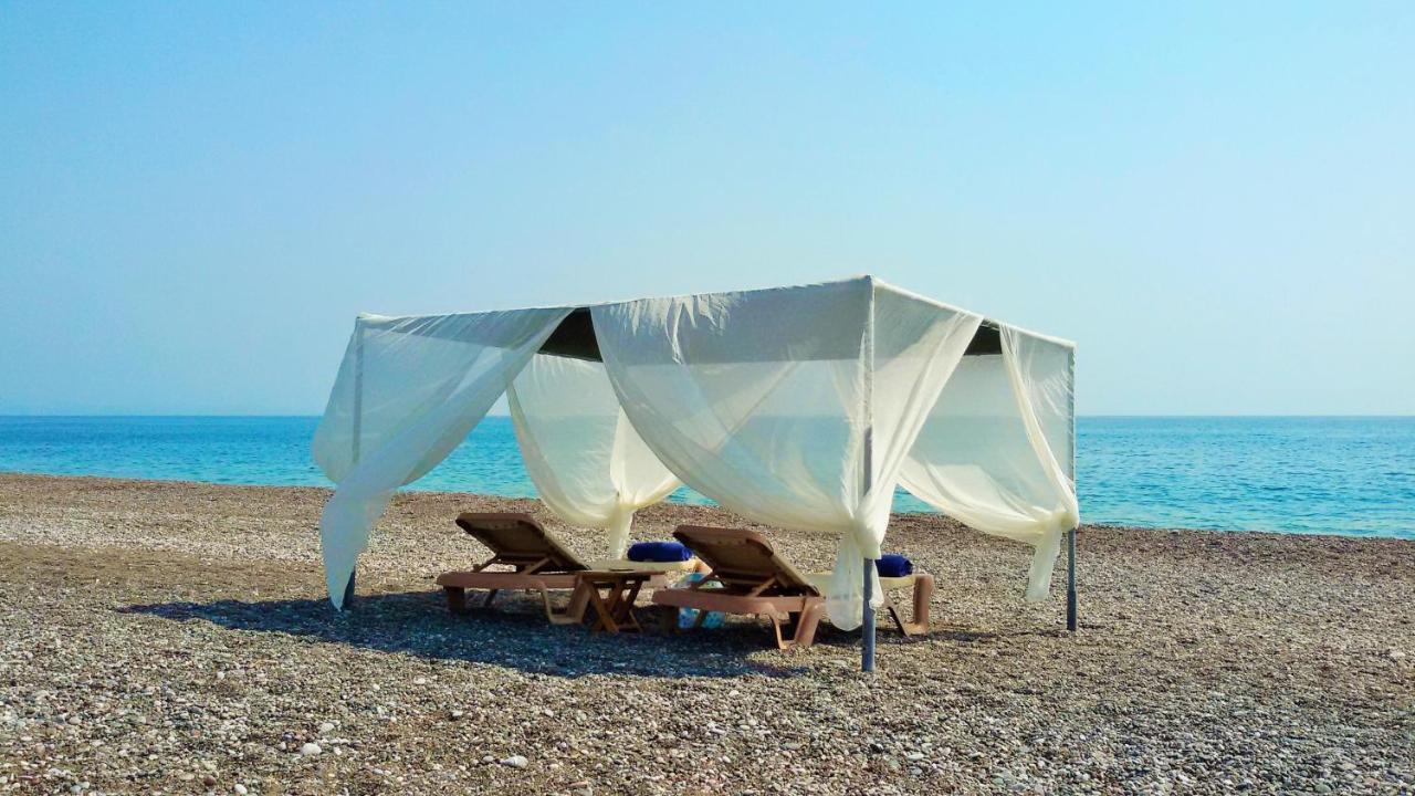 Beachfront Villa Rhodes Seashell Gennadi Luaran gambar
